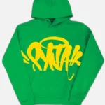 Synaworld Syna Logo Hoodie Green 2
