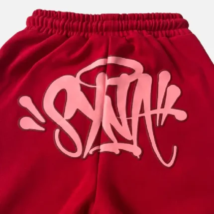 Synaworld Syna Logo Sweatpants Red 1