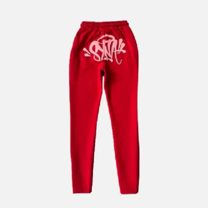 Synaworld Syna Logo Sweatpants Red 2