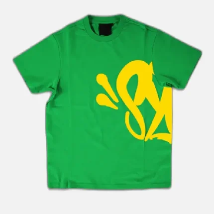 Synaworld Syna Logo T Shirt Green 2