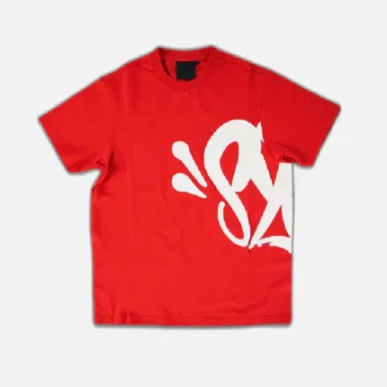 Synaworld Syna Logo T Shirt Red 2